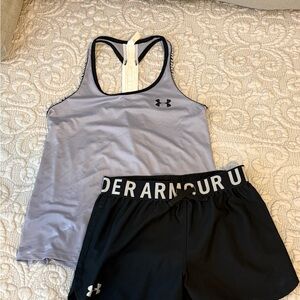 Under Armour Black HeatGear Shorts